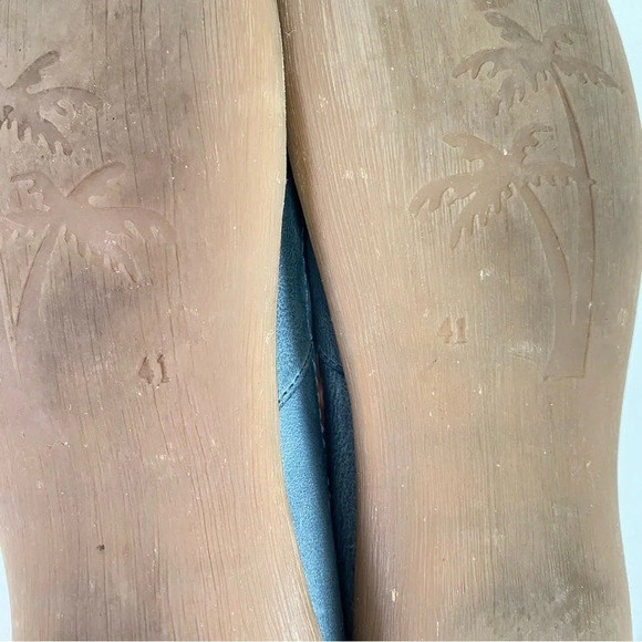 Comfortable Blue Leather Flats - Picture 12 of 12